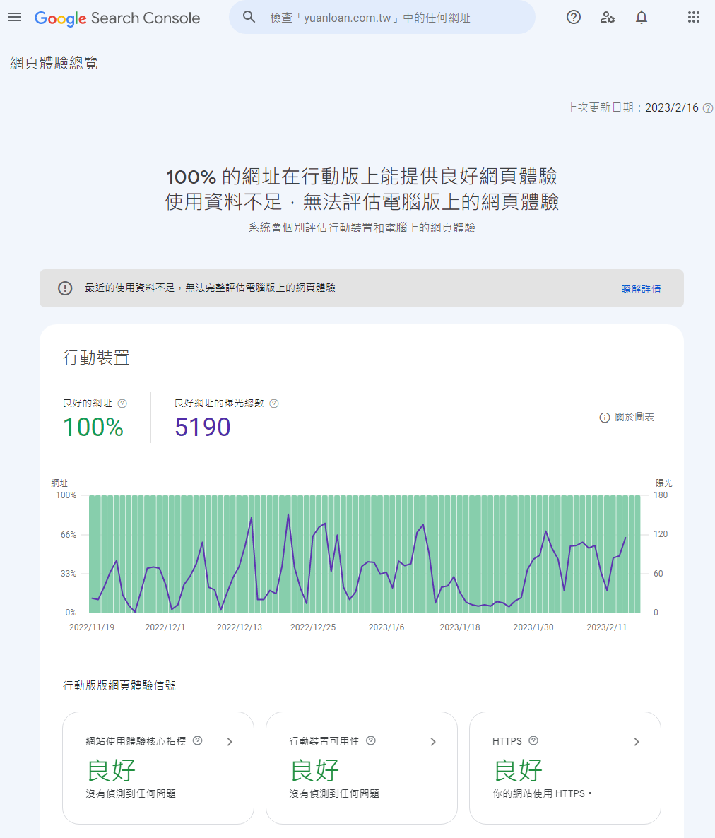 YuanLoan - Google Mobile Page Experience (16 Feb, 2023)